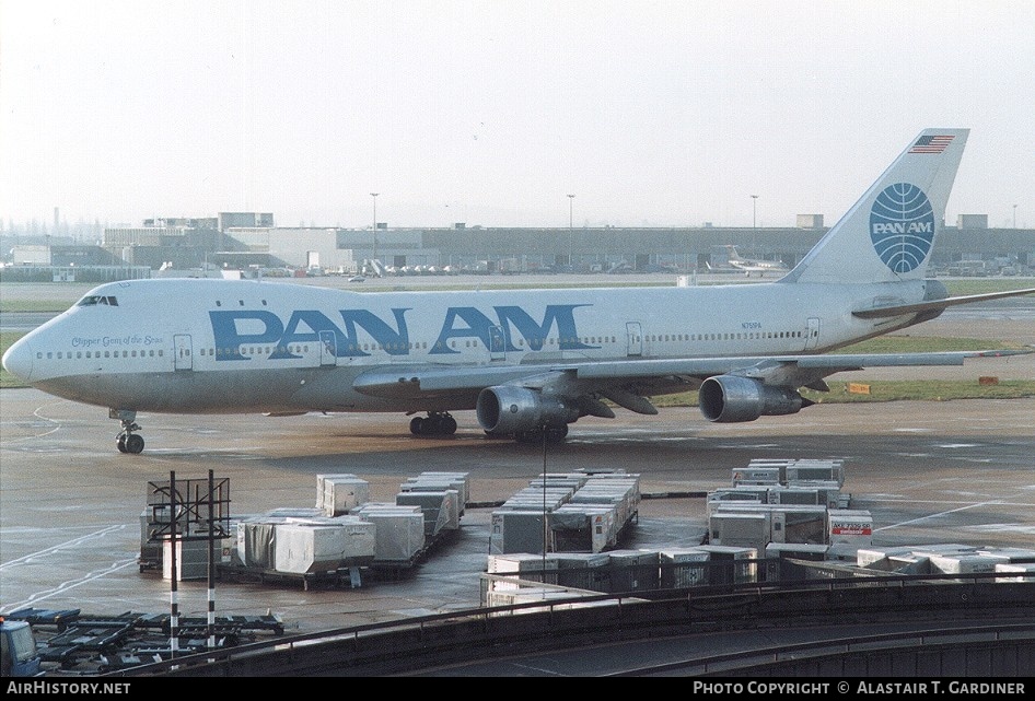 Aircraft Photo of N751PA | Boeing 747-121 | Pan American World Airways - Pan Am | AirHistory.net #108701