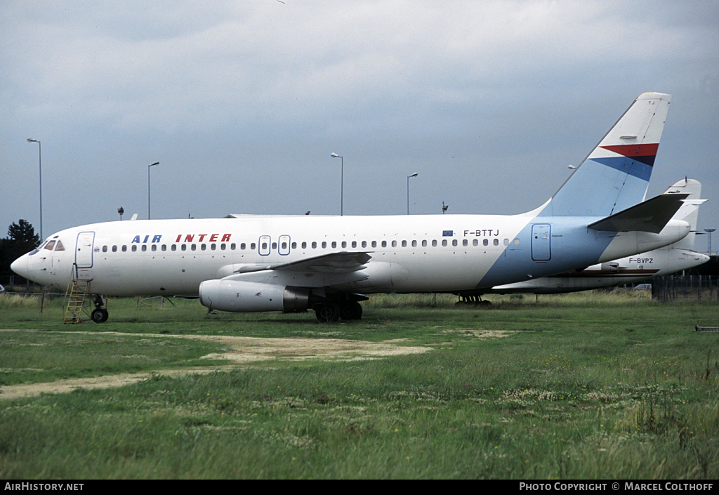 Aircraft Photo of F-BTTJ | Dassault Mercure 100 | Air Inter | AirHistory.net #108702