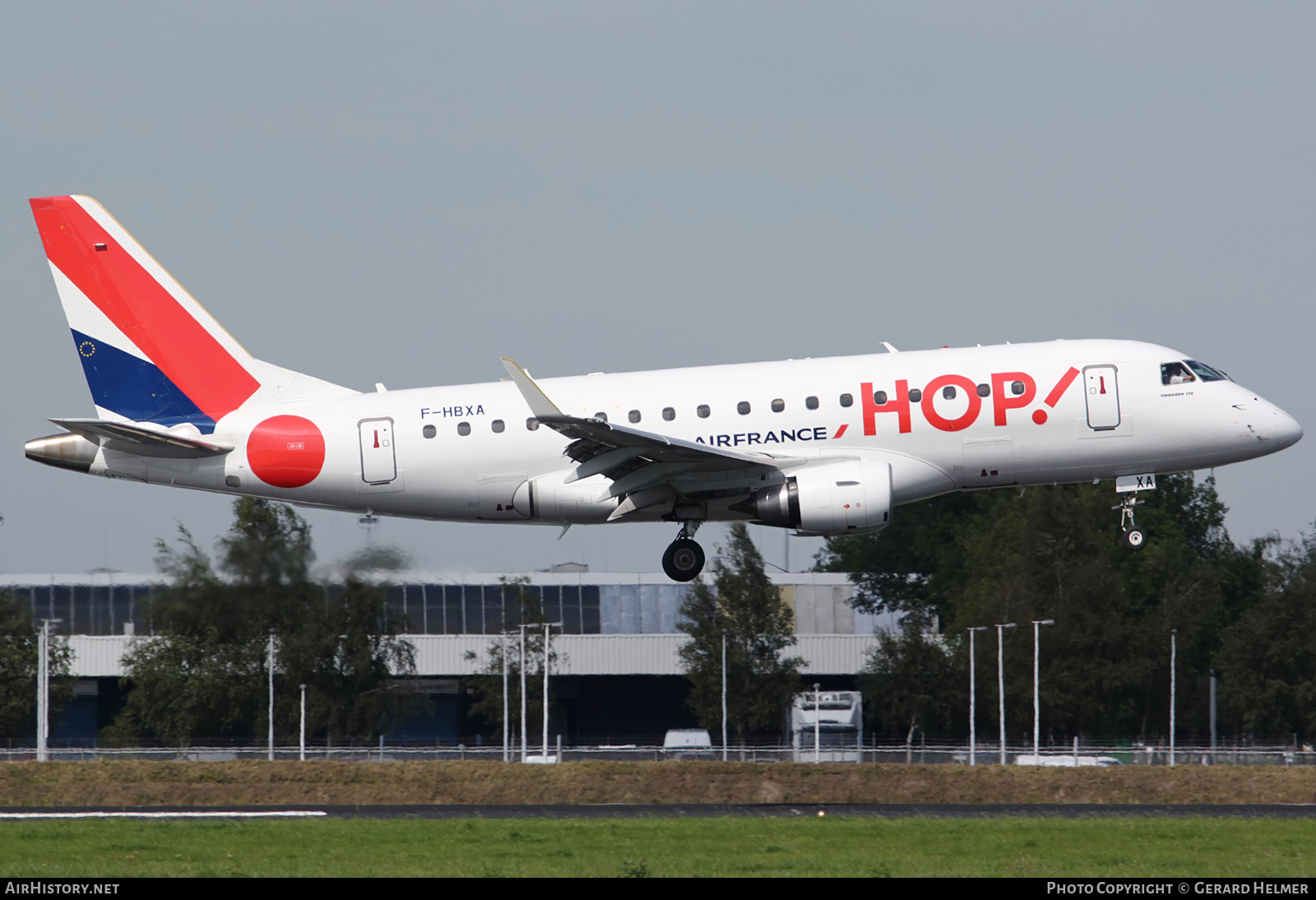 Aircraft Photo of F-HBXA | Embraer 175LR (ERJ-170-200LR) | Hop! | AirHistory.net #108711