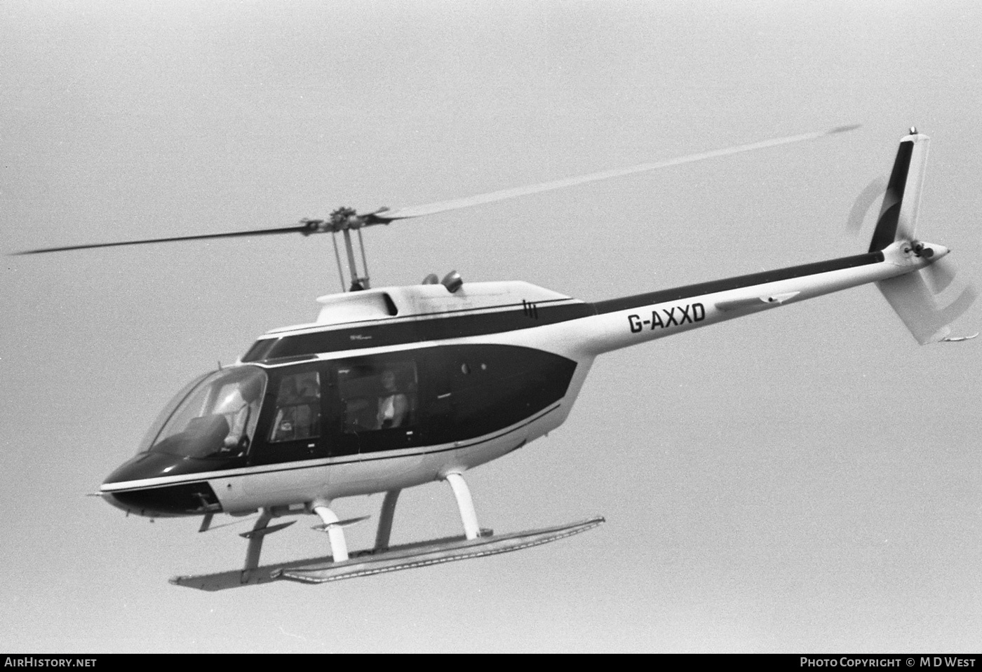Aircraft Photo of G-AXXO | Bell 206A JetRanger | AirHistory.net #108714