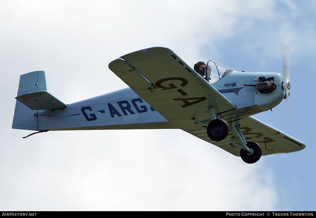 Aircraft Photo of G-ARGZ | Druine D-31 Turbulent | AirHistory.net #108725