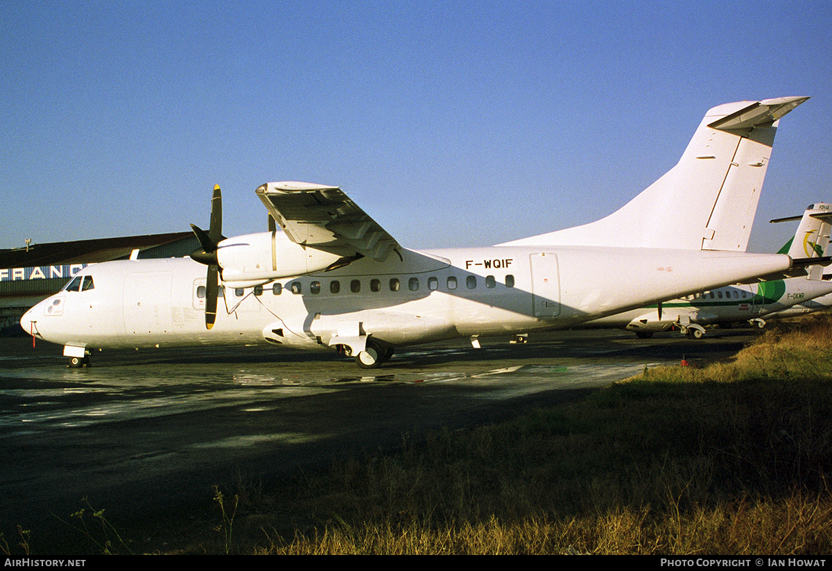 Aircraft Photo of F-WQIF | ATR ATR-42-300 | AirHistory.net #108728