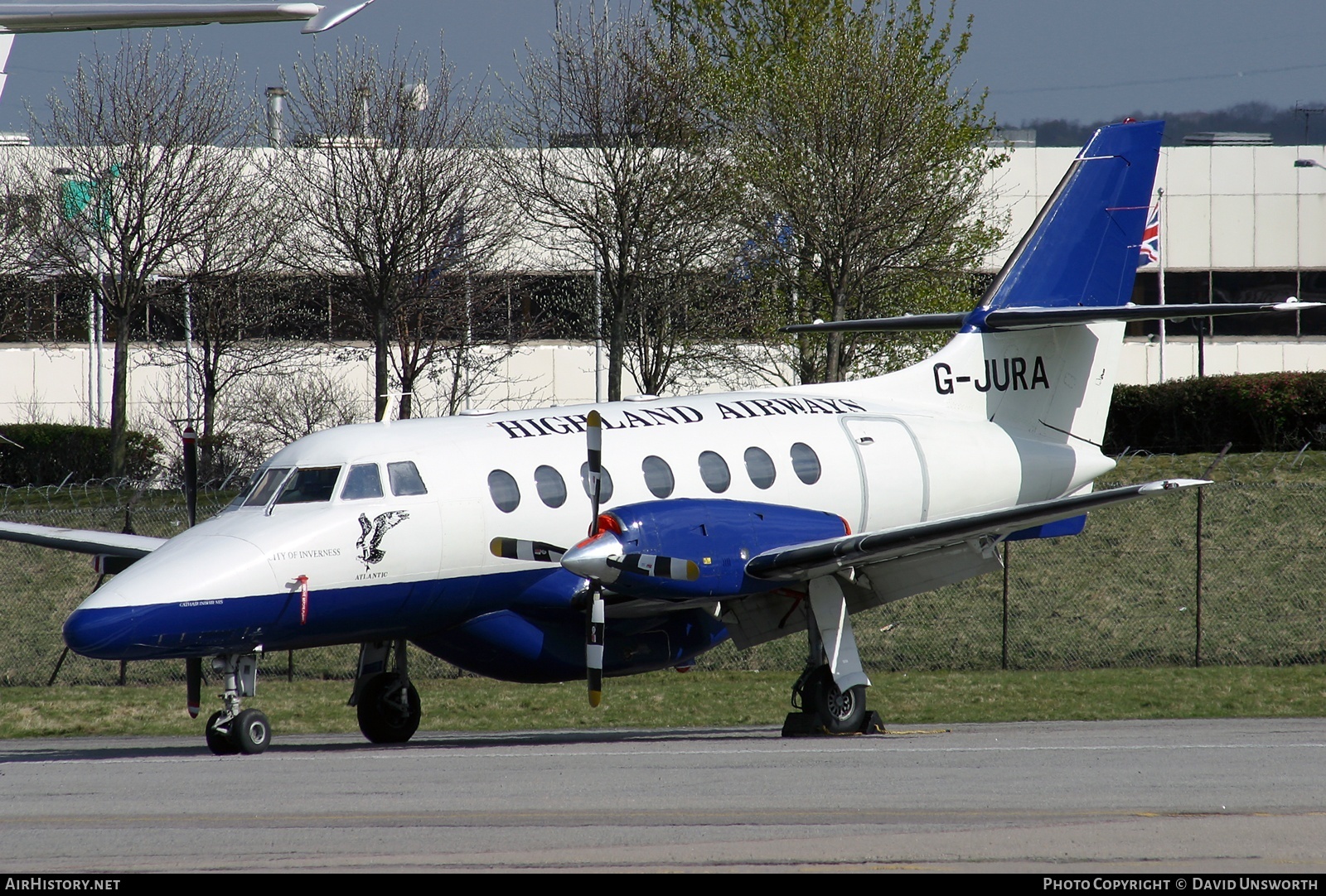 Aircraft Photo of G-JURA | British Aerospace BAe-3112 Jetstream 31 | Highland Airways | AirHistory.net #108736