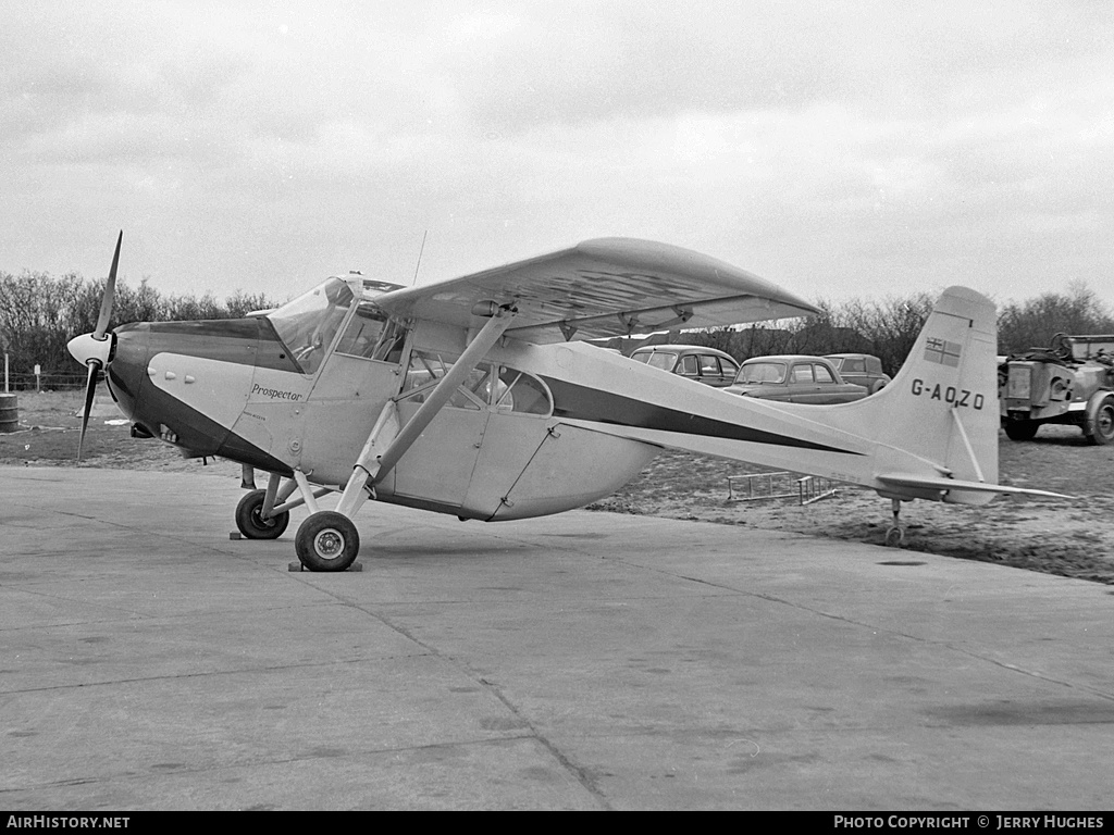 Aircraft Photo of G-AOZO | Edgar Percival EP-9 Prospector | AirHistory.net #108745
