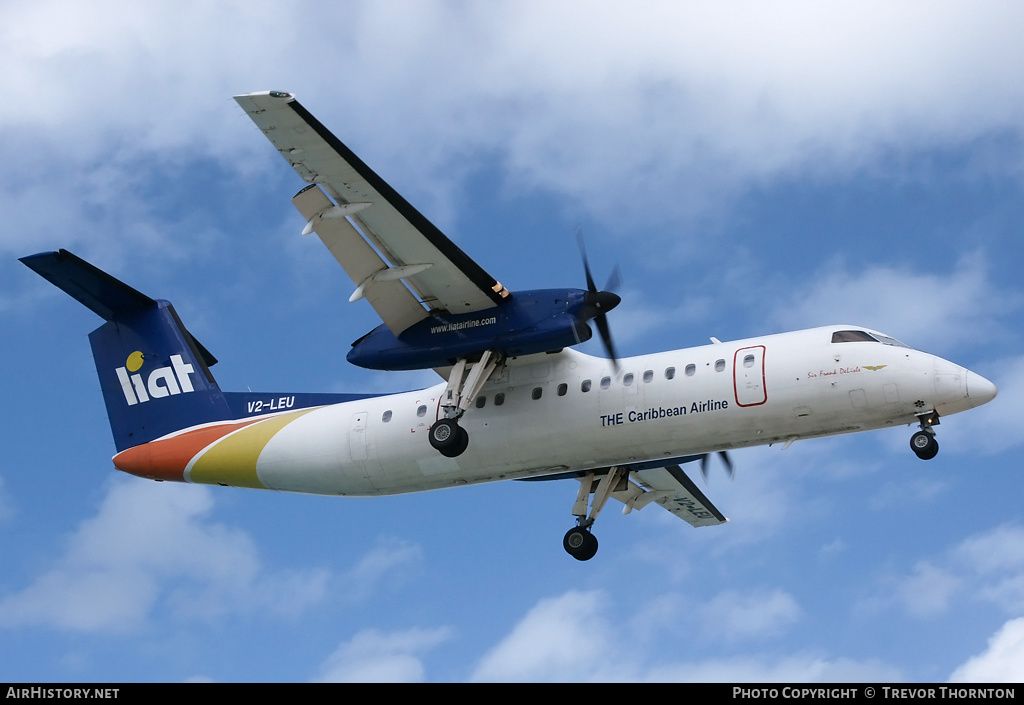 Aircraft Photo of V2-LEU | De Havilland Canada DHC-8-311 Dash 8 | LIAT - Leeward Islands Air Transport | AirHistory.net #108746