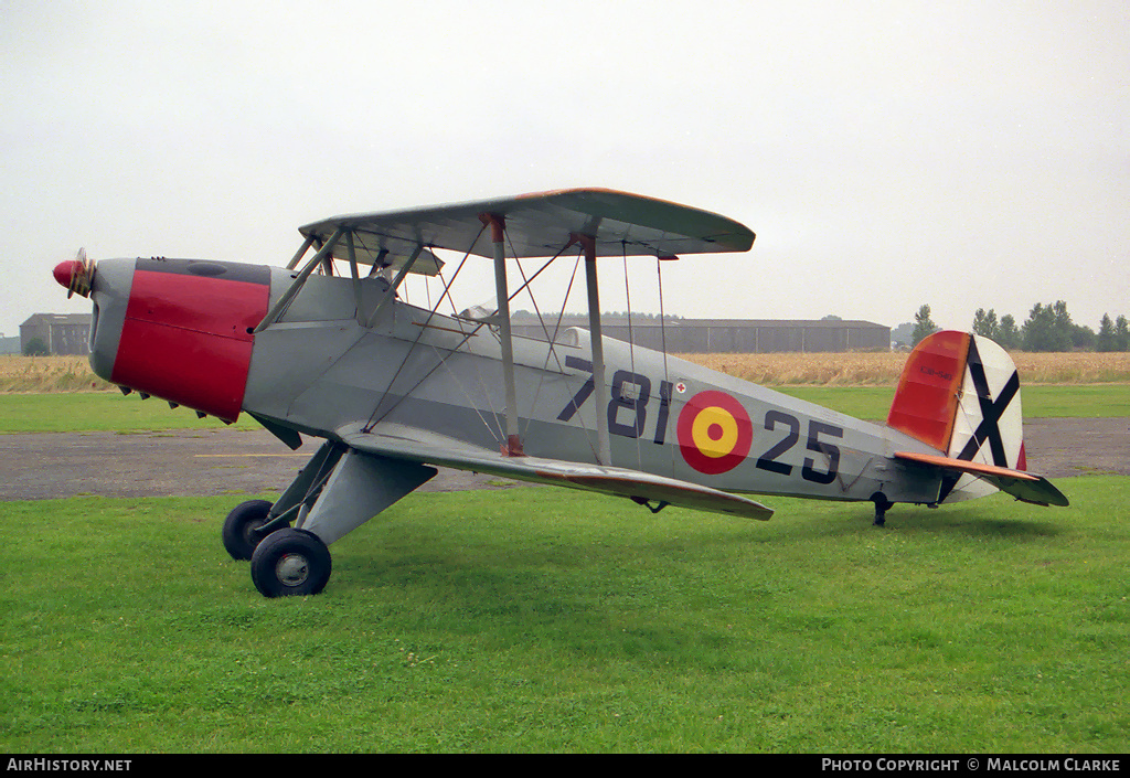 Aircraft Photo of G-BRSH / E3B-540 | CASA 1.131E Jungmann | Spain - Air Force | AirHistory.net #108751