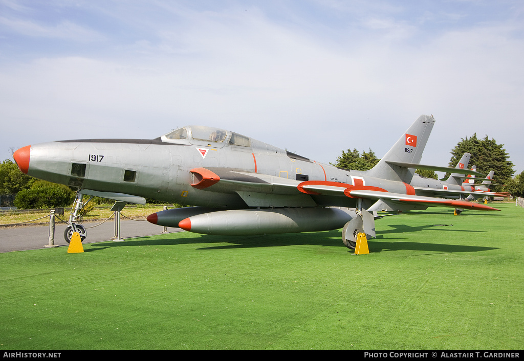 Aircraft Photo of 11917 | Republic RF-84F Thunderflash | Turkey - Air Force | AirHistory.net #108757