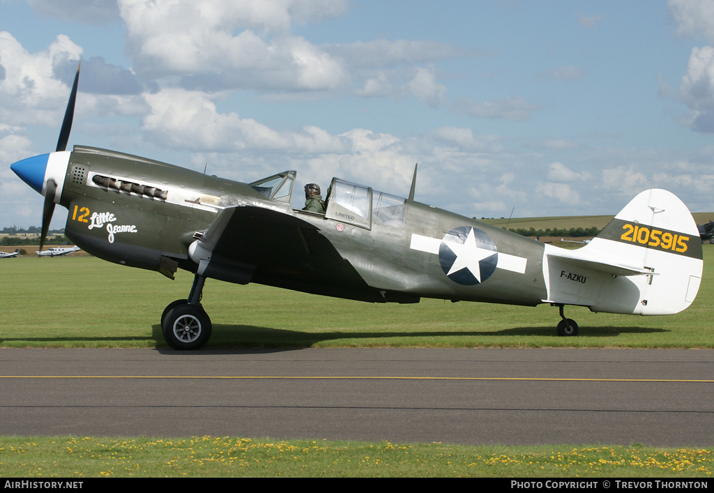 Aircraft Photo of F-AZKU / 2105915 | Curtiss P-40N Kittyhawk Mk.IV | USA - Air Force | AirHistory.net #108785