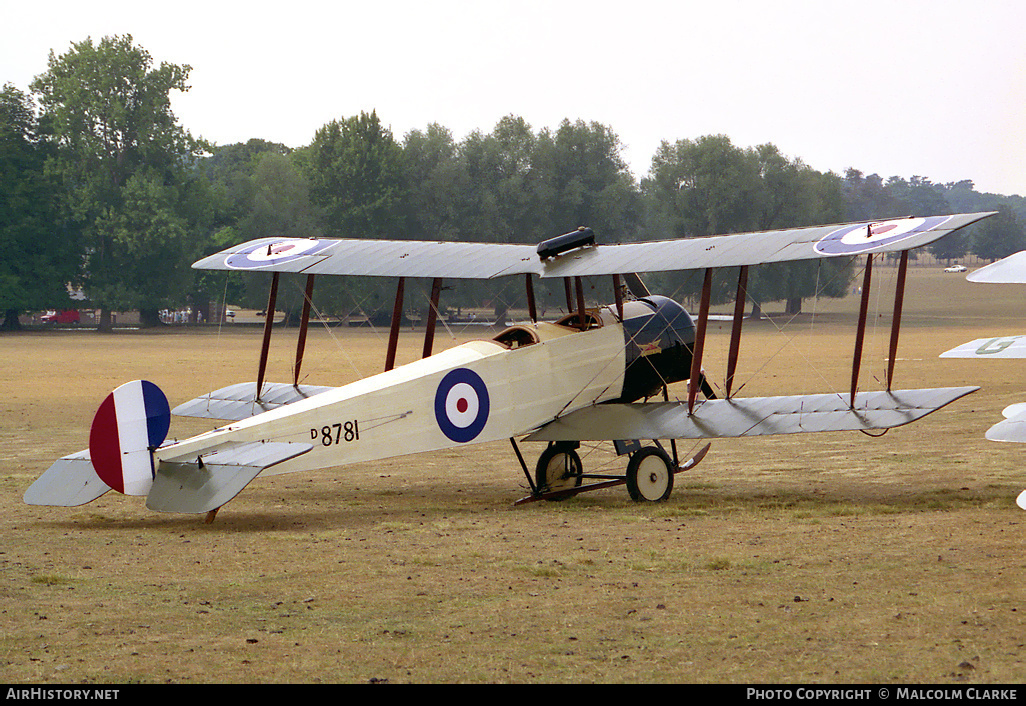 Aircraft Photo of G-ECKE / D8781 | Avro 504K (replica) | UK - Air Force | AirHistory.net #108786