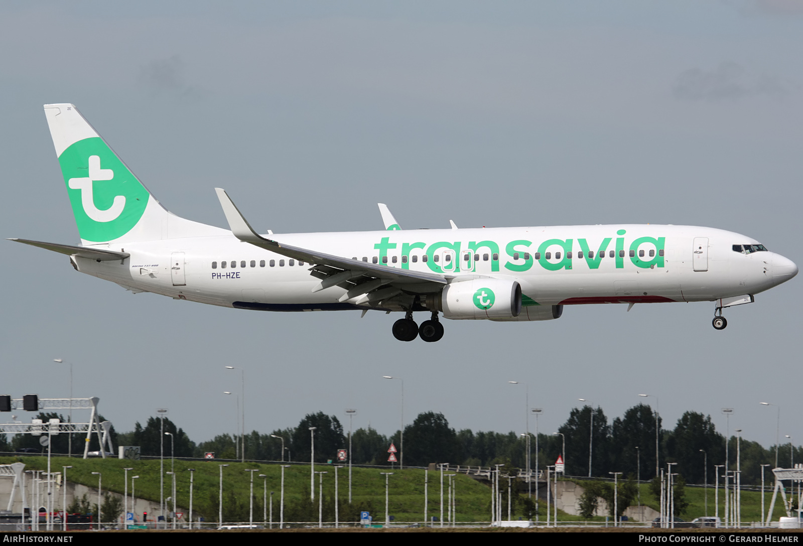 Aircraft Photo of PH-HZE | Boeing 737-8K2 | Transavia | AirHistory.net #108807