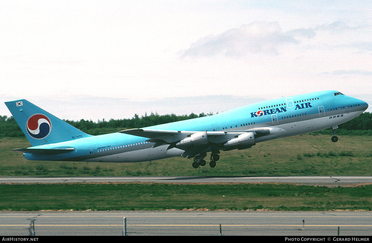 Aircraft Photo of HL7470 | Boeing 747-3B5M | Korean Air | AirHistory.net #108818