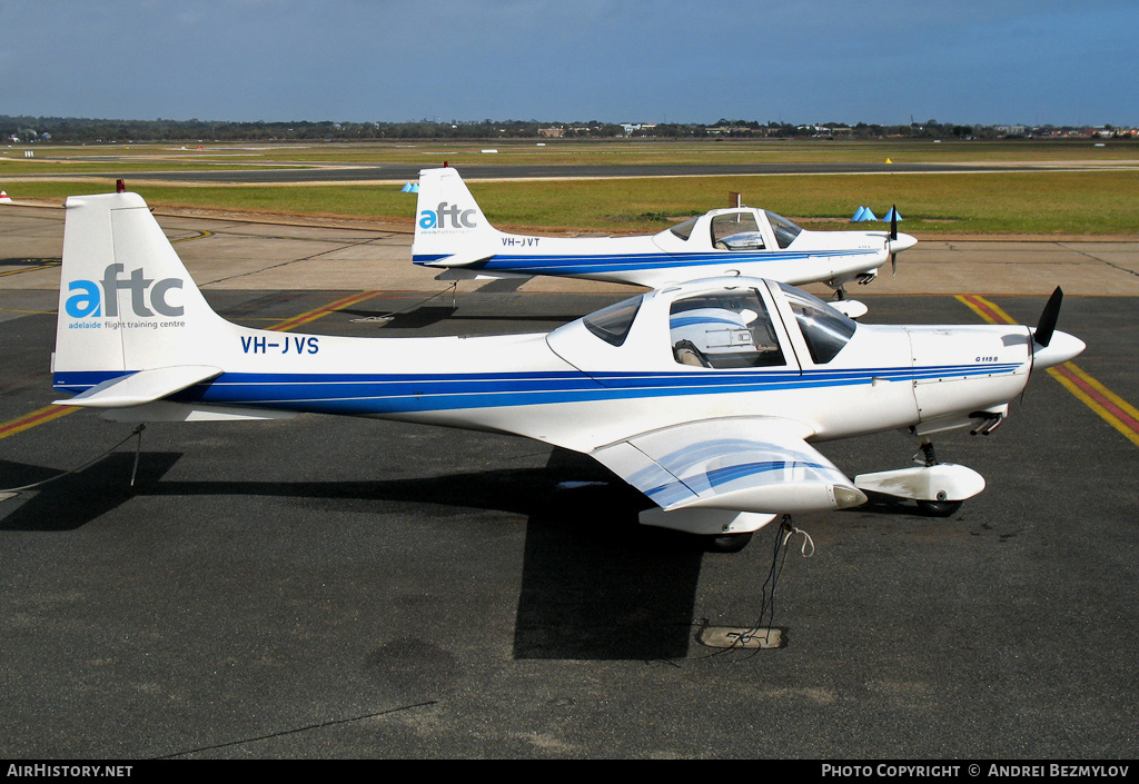 Aircraft Photo of VH-JVS | Grob G-115B | Adelaide Flight Training Centre - AFTC | AirHistory.net #108819