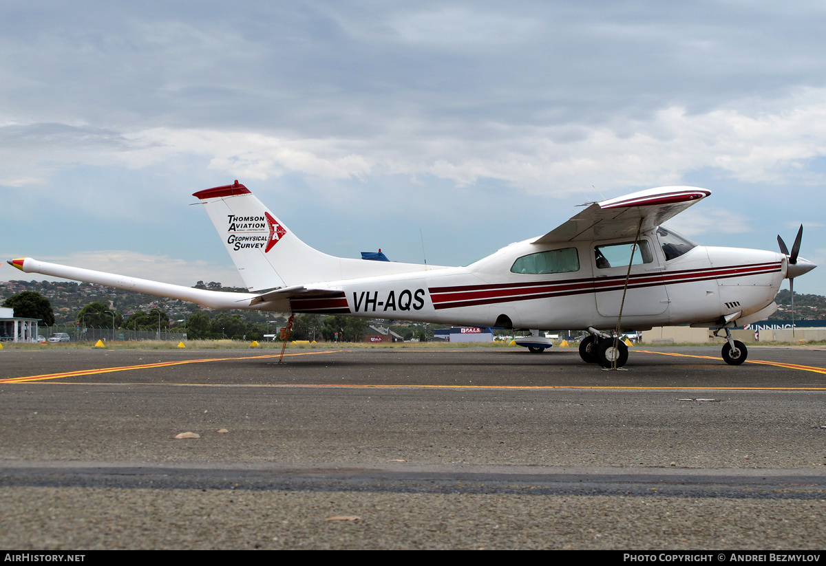 Aircraft Photo of VH-AQS | Cessna 210L Centurion | Thompson Aviation | AirHistory.net #108827