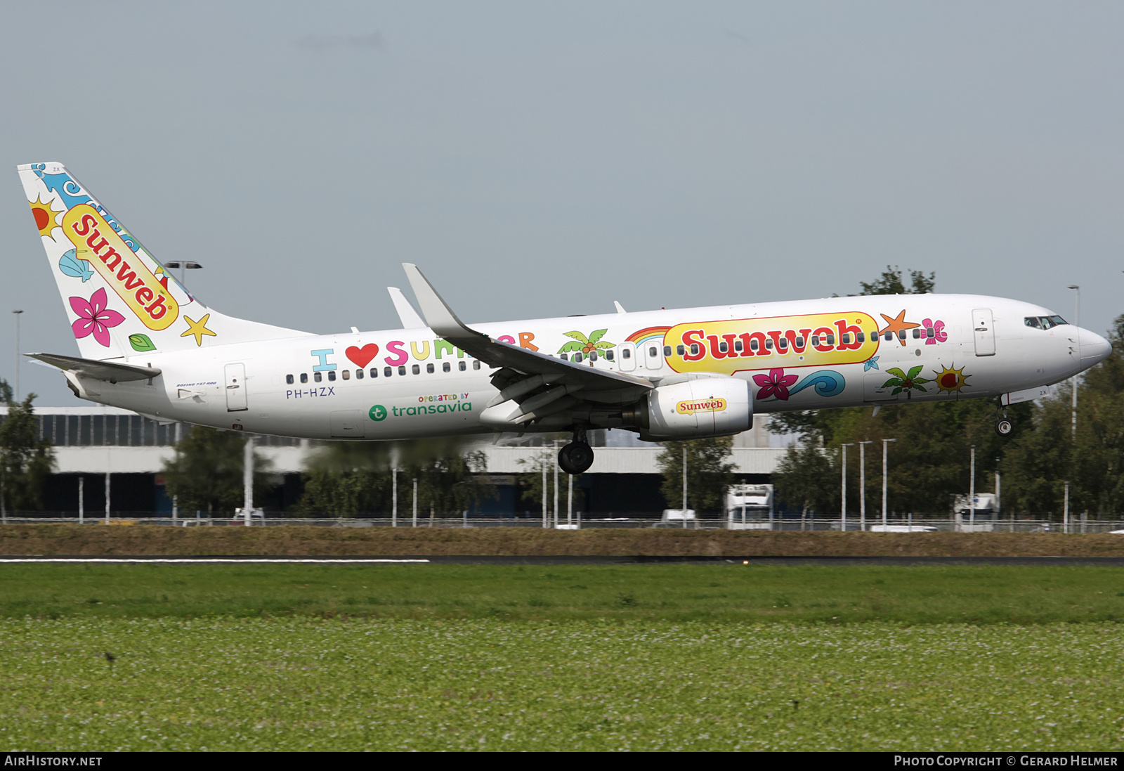 Aircraft Photo of PH-HZX | Boeing 737-8K2 | Transavia | AirHistory.net #108834