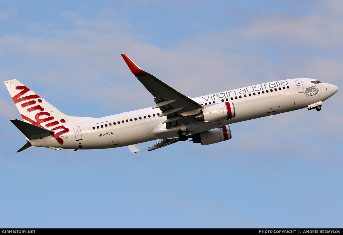 Aircraft Photo of VH-YVA | Boeing 737-8FE | Virgin Australia Airlines | AirHistory.net #108836