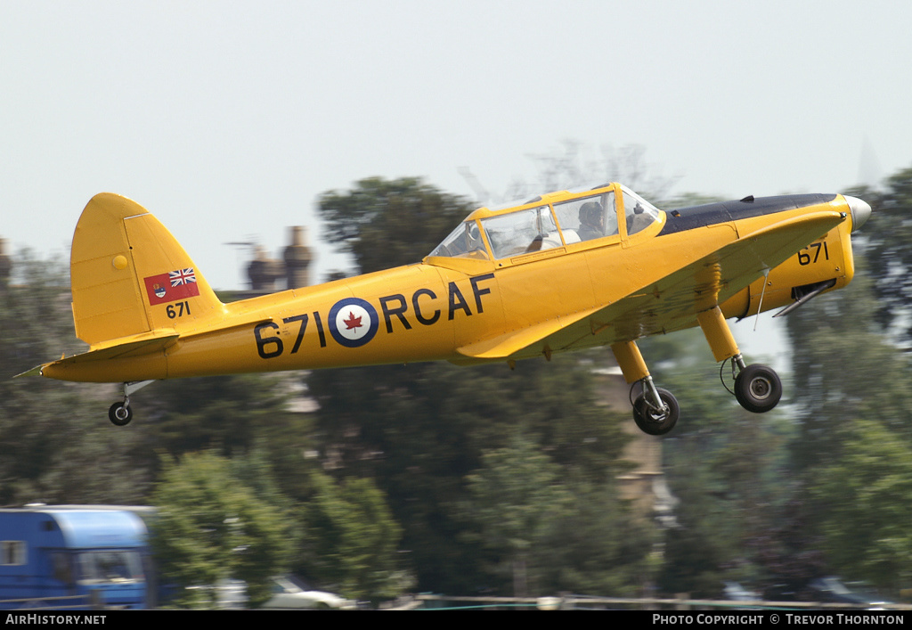 Aircraft Photo of G-BNZC | De Havilland DHC-1 Chipmunk Mk22 | AirHistory.net #108849