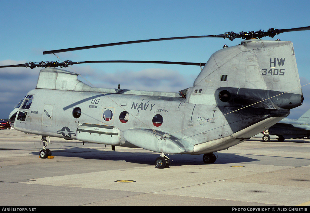 Aircraft Photo of 153405 | Boeing Vertol UH-46D Sea Knight | USA - Navy | AirHistory.net #108873