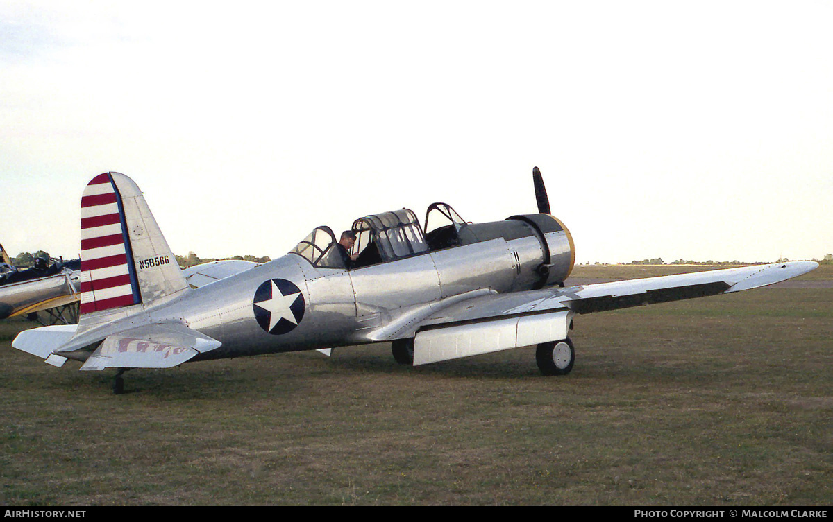 Aircraft Photo of N58566 | Vultee BT-13 Valiant | USA - Air Force | AirHistory.net #108882