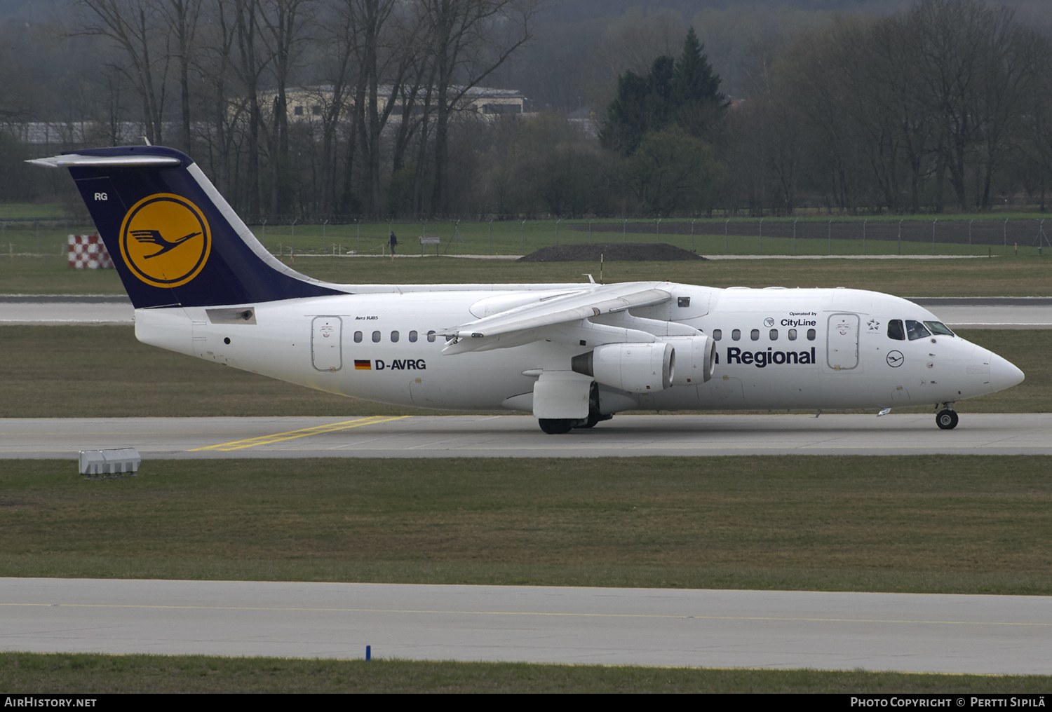 Aircraft Photo of D-AVRG | British Aerospace Avro 146-RJ85 | Lufthansa Regional | AirHistory.net #108884