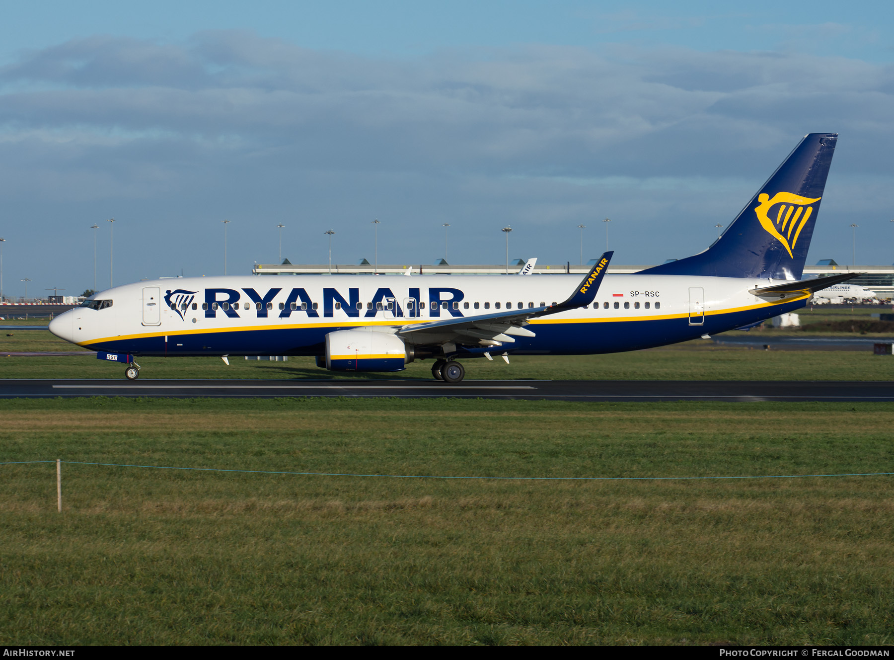 Aircraft Photo of SP-RSC | Boeing 737-800 | Ryanair | AirHistory.net #108900