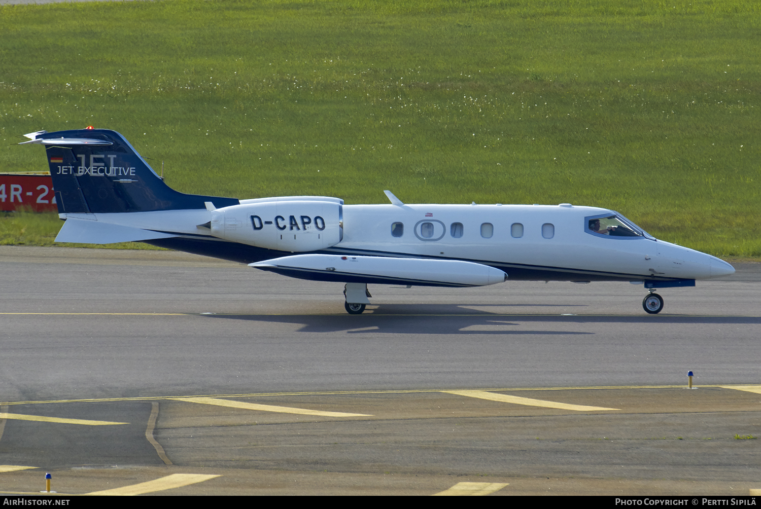 Aircraft Photo of D-CAPO | Gates Learjet 35A | Jet Executive | AirHistory.net #108905