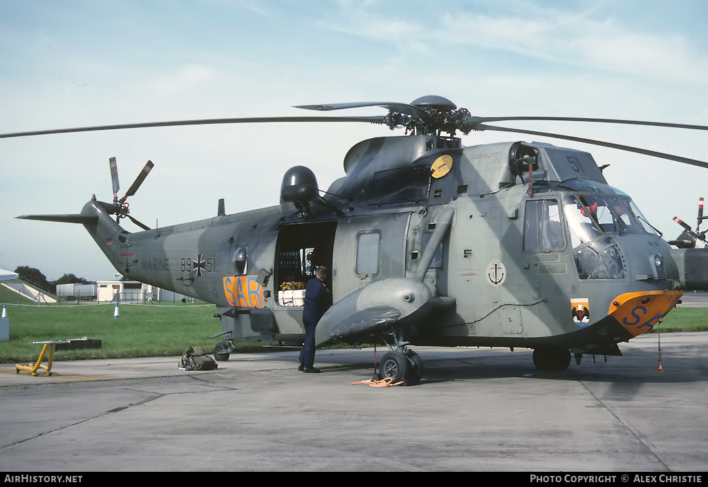 Aircraft Photo of 8951 | Westland WS-61 Sea King Mk41 | Germany - Navy | AirHistory.net #108909