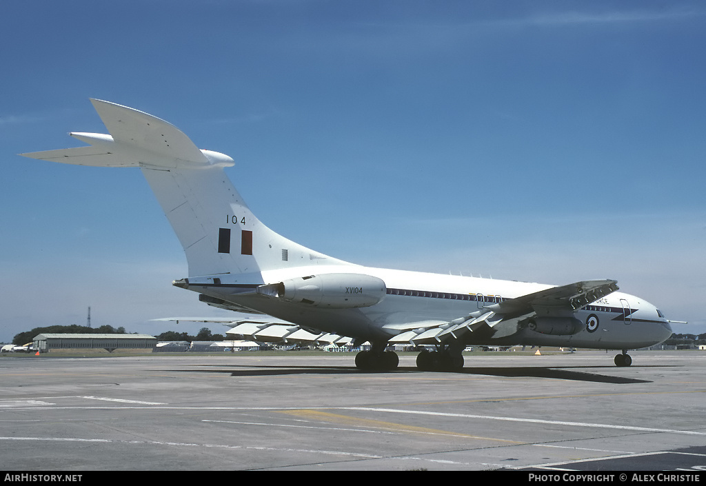 Aircraft Photo of XV104 | Vickers VC10 C.1K | UK - Air Force | AirHistory.net #108910