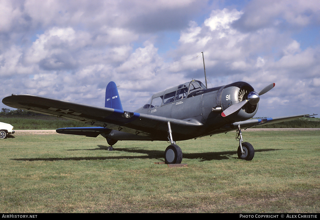 Aircraft Photo of N66791 | Vultee BT-13A Valiant | USA - Air Force | AirHistory.net #108924