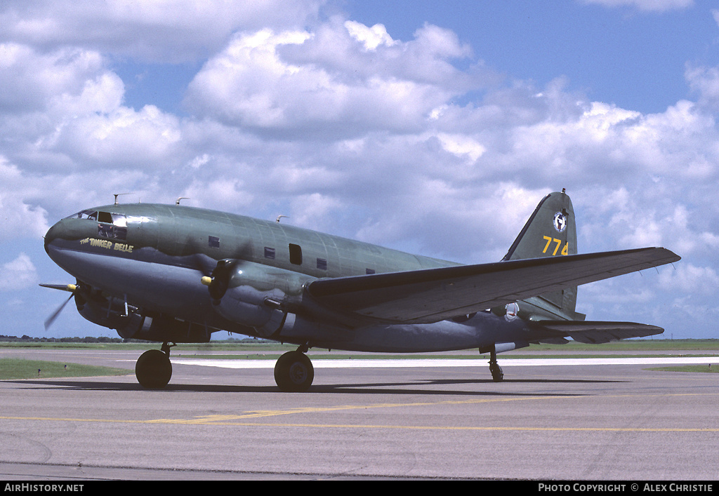 Aircraft Photo of N78774 / 478774 | Curtiss C-46F Commando | Confederate Air Force | USA - Air Force | AirHistory.net #108940