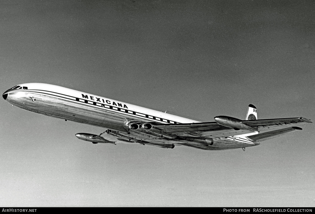 Aircraft Photo of XA-NAS | De Havilland D.H. 106 Comet 4C | Mexicana | AirHistory.net #108947