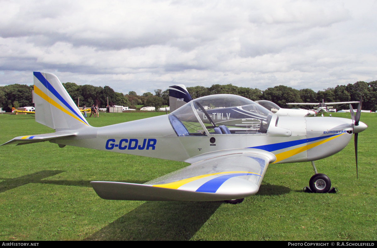 Aircraft Photo of G-CDJR | Cosmik EV-97 TeamEurostar UK | AirHistory.net #108949