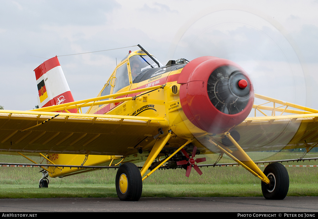 Aircraft Photo of D-FOAB / DDR-TAB | PZL-Okecie PZL-106AR Kruk | Gehling Flugtechnik | Interflug | AirHistory.net #108951