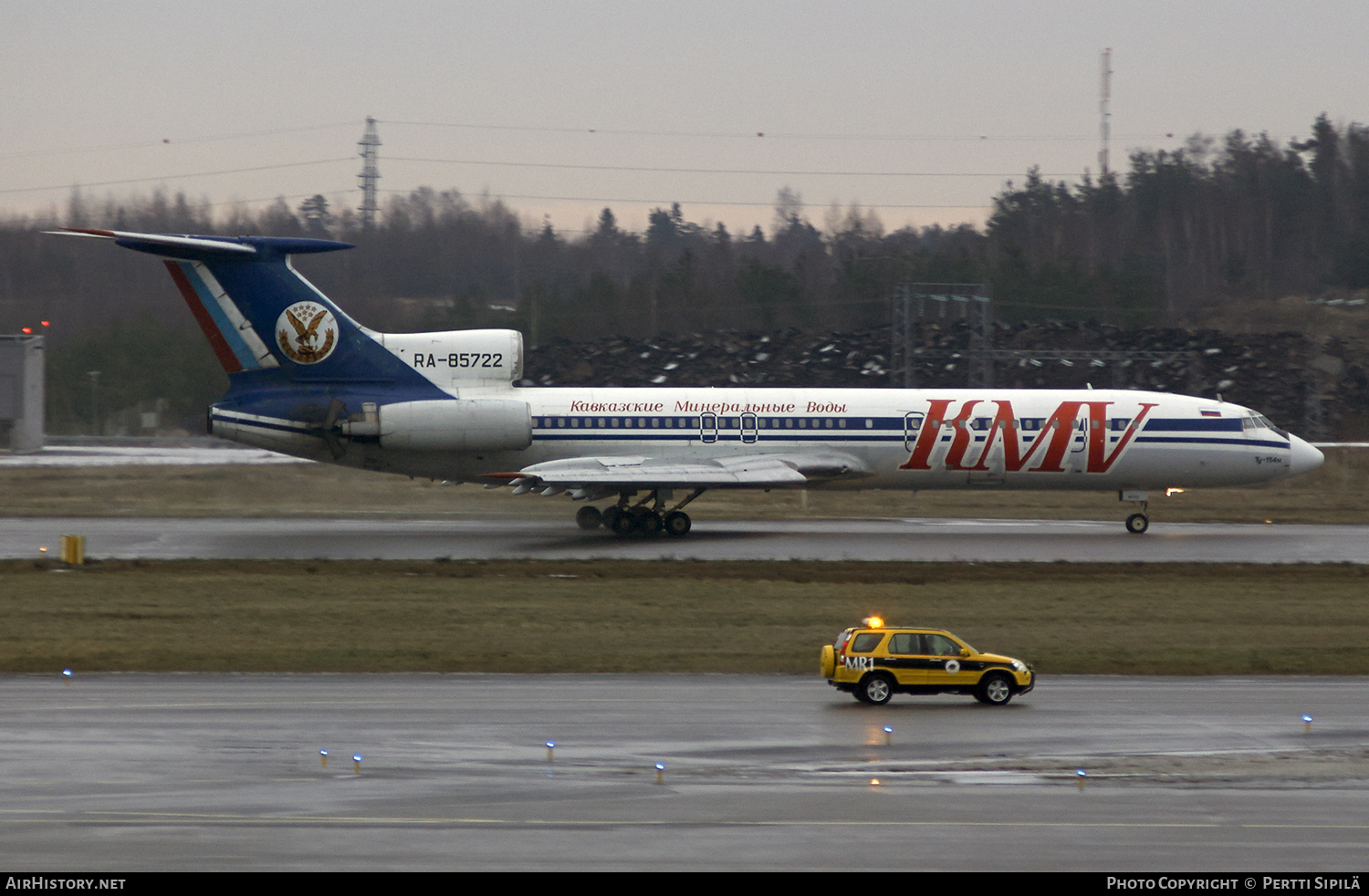Aircraft Photo of RA-85722 | Tupolev Tu-154M | KMV - Kavkazskie Mineralnye Vody | AirHistory.net #108953