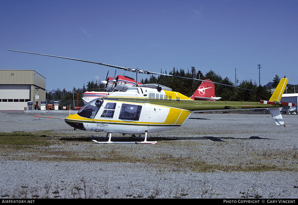 Aircraft Photo of C-FIQF | Bell 206B JetRanger II | VIH - Vancouver Island Helicopters | AirHistory.net #108965