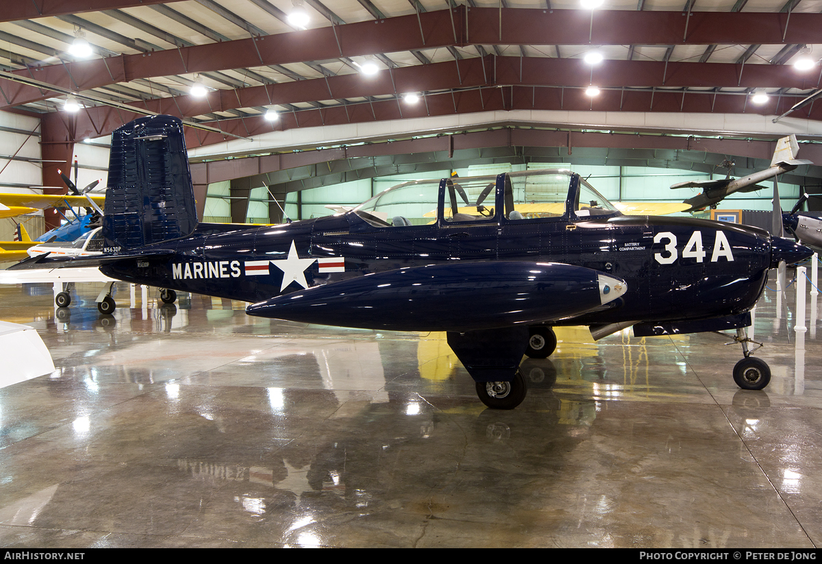 Aircraft Photo of N563DP | Beech T-34A Mentor | USA - Marines | AirHistory.net #108973