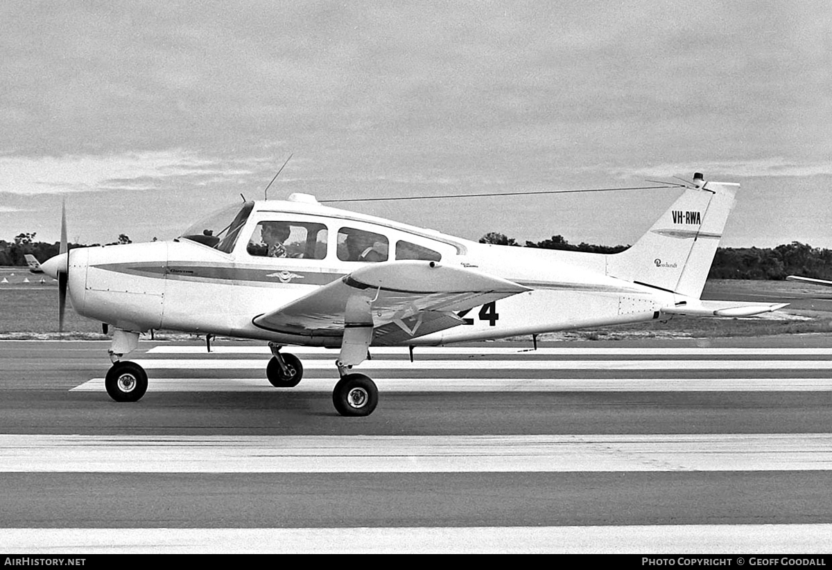 Aircraft Photo of VH-RWA | Beech A23A Musketeer Custom III | AirHistory.net #108988