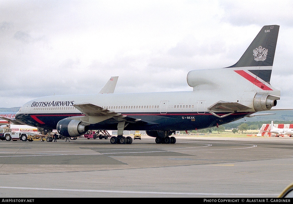 Aircraft Photo of G-BEAK | Lockheed L-1011-385-1 TriStar 50 | British Airways | AirHistory.net #108997