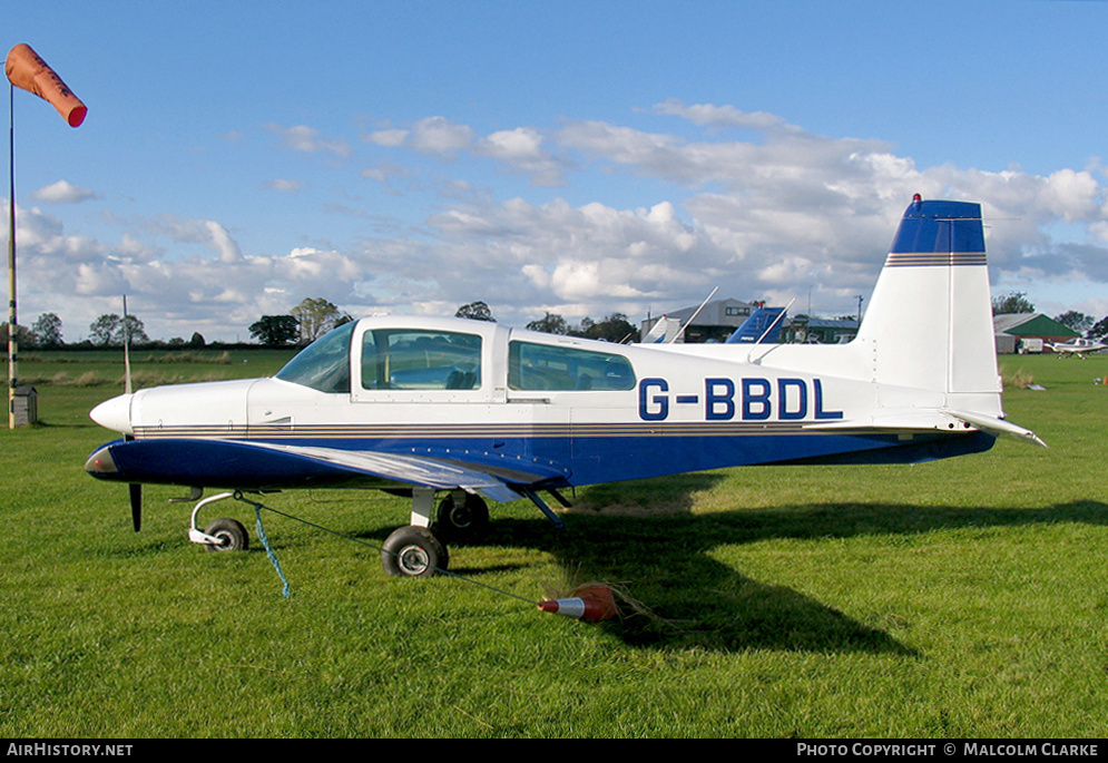 Aircraft Photo of G-BBDL | Grumman American AA-5 Traveler | AirHistory.net #108999