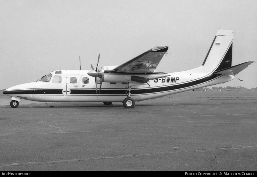 Aircraft Photo of G-BWMP | Gulfstream American 695A Jetprop 1000 | AirHistory.net #109000