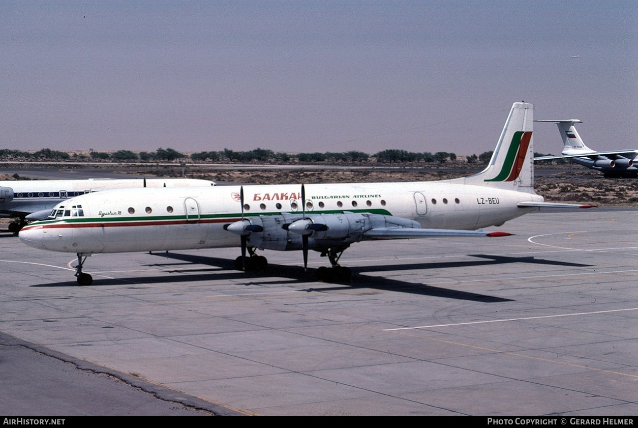 Aircraft Photo of LZ-BEU | Ilyushin Il-18V | Balkan - Bulgarian Airlines | AirHistory.net #109004