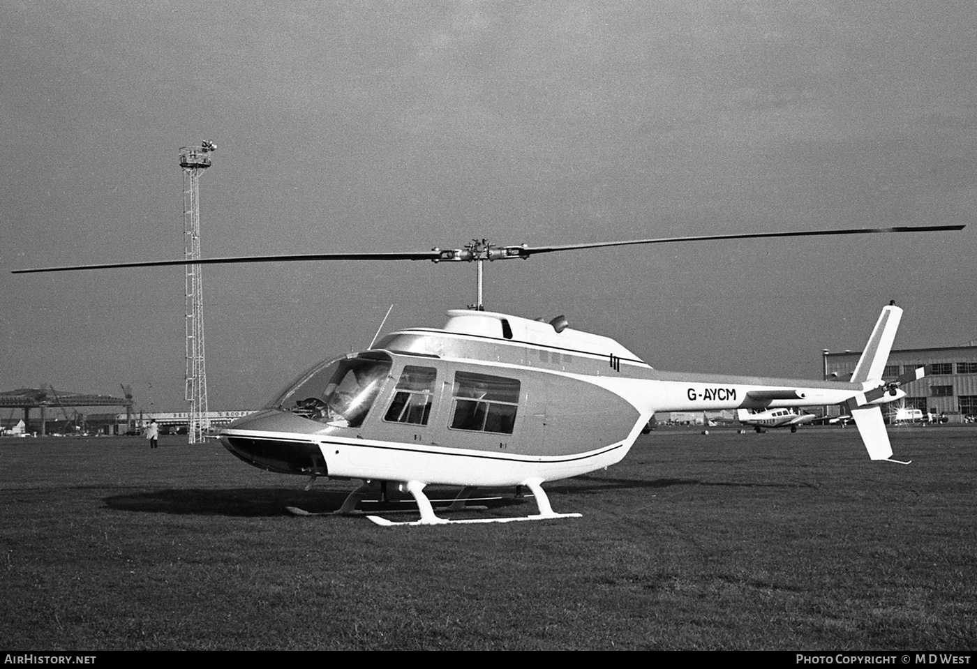 Aircraft Photo of G-AYCM | Bell 206A JetRanger | AirHistory.net #109008