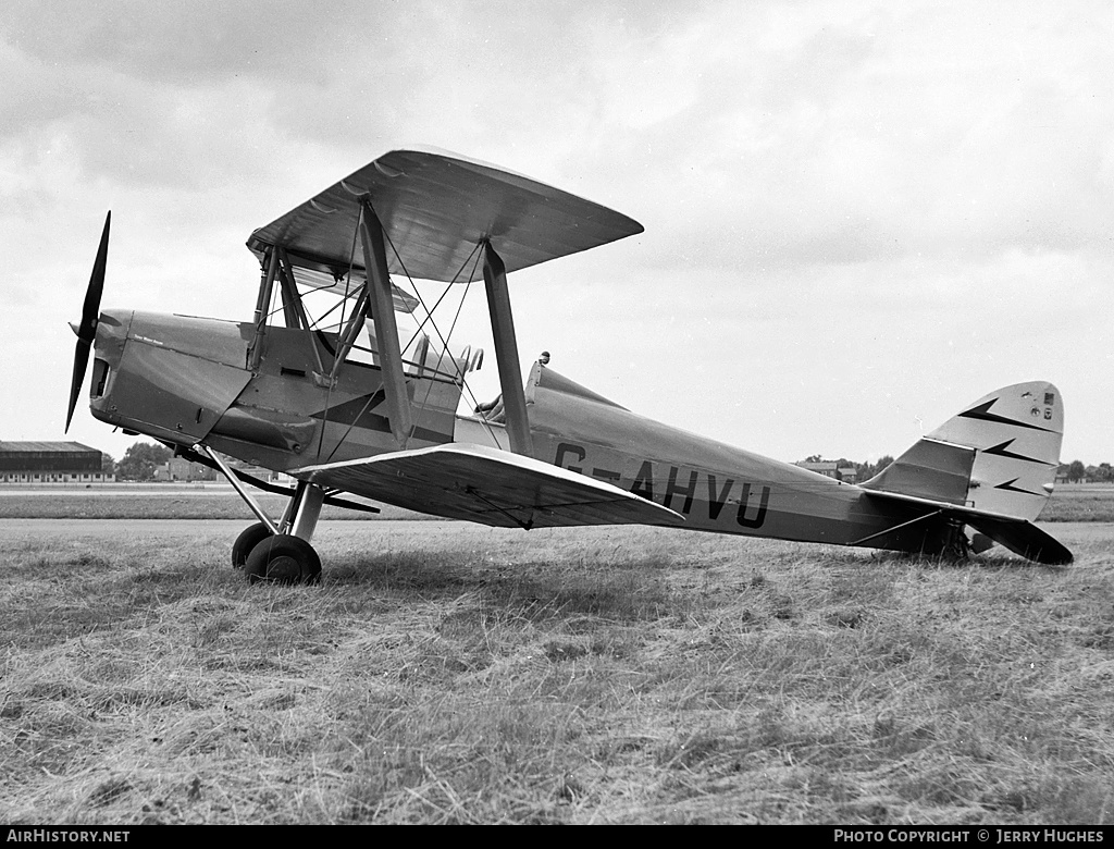 Aircraft Photo of G-AHVU | De Havilland D.H. 82A Tiger Moth II | AirHistory.net #109012