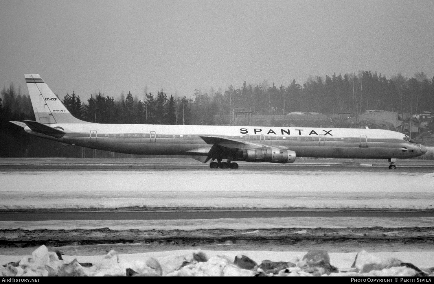 Aircraft Photo of EC-CCF | McDonnell Douglas DC-8-61CF | Spantax | AirHistory.net #109019