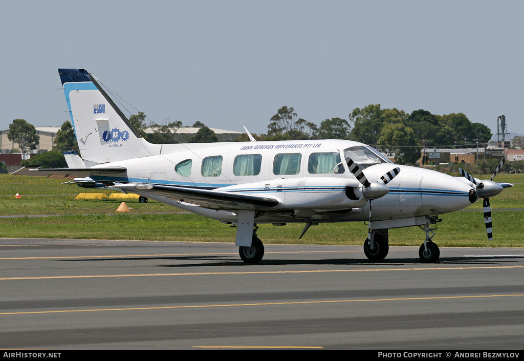 Aircraft Photo of VH-JBI | Piper PA-31-325 Navajo C/R | John Berends Implements | AirHistory.net #109025