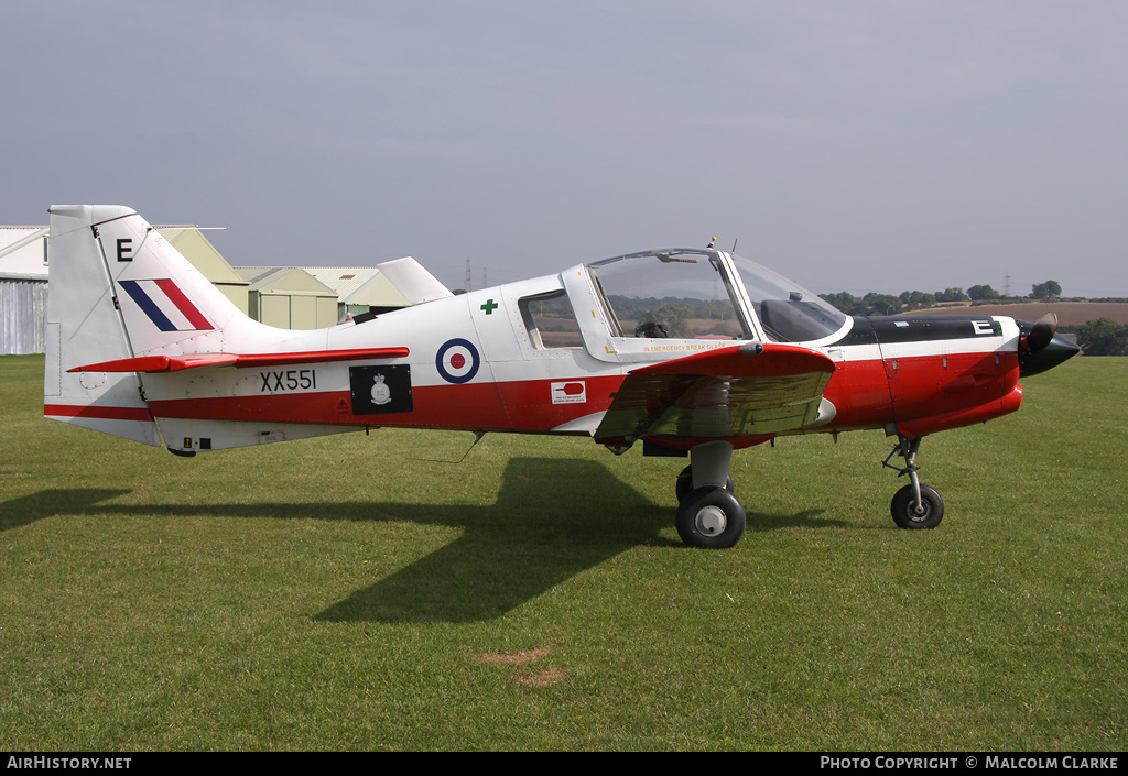 Aircraft Photo of G-BZDP / XX551 | Scottish Aviation Bulldog 120/121 | UK - Air Force | AirHistory.net #109031