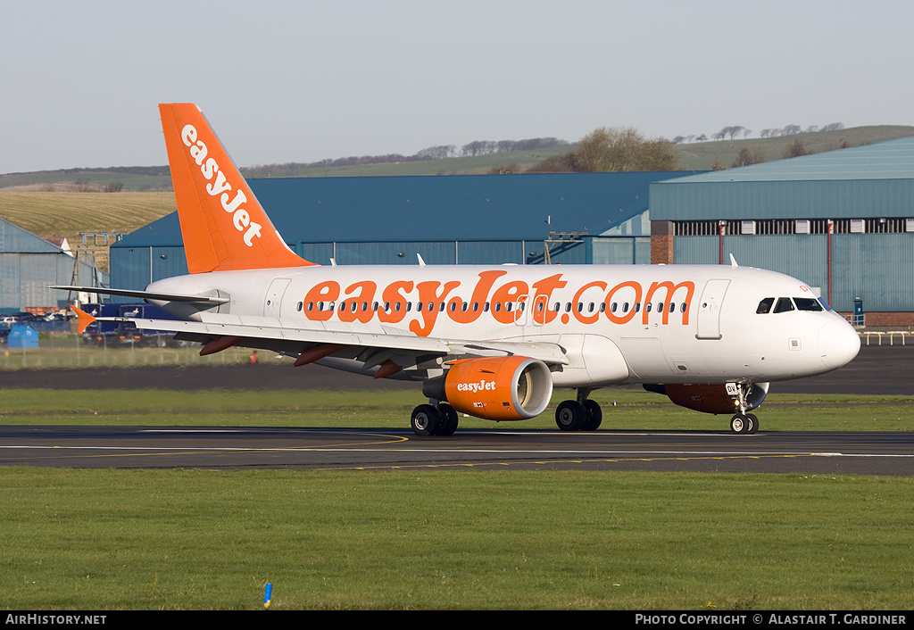 Aircraft Photo of G-EZDV | Airbus A319-111 | EasyJet | AirHistory.net #109036