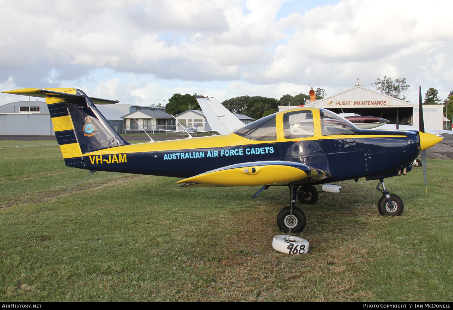 Aircraft Photo of VH-JAM | Piper PA-38-112 Tomahawk II | Australian Air Force Cadets | AirHistory.net #109048