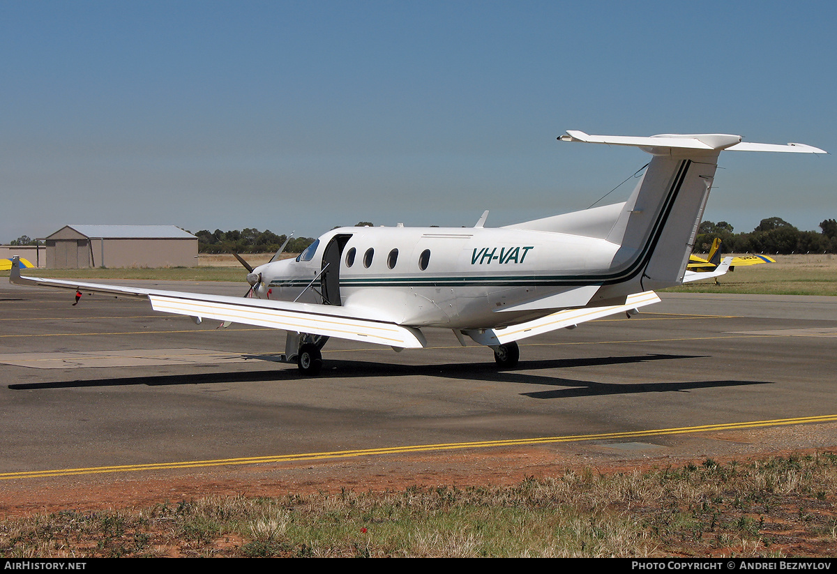 Aircraft Photo of VH-VAT | Pilatus PC-12/45 | AirHistory.net #109054