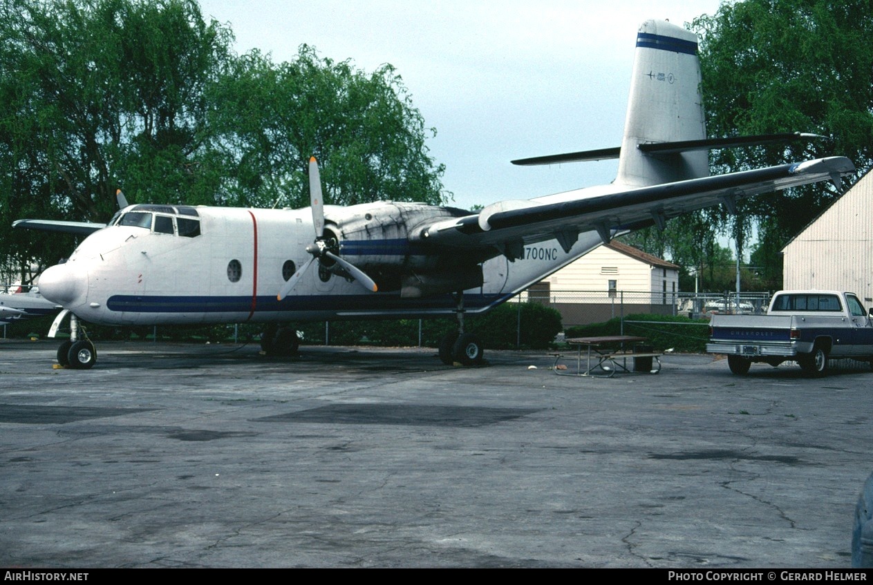 Aircraft Photo of N700NC | De Havilland Canada DHC-4A Caribou | Union Flights | AirHistory.net #109088