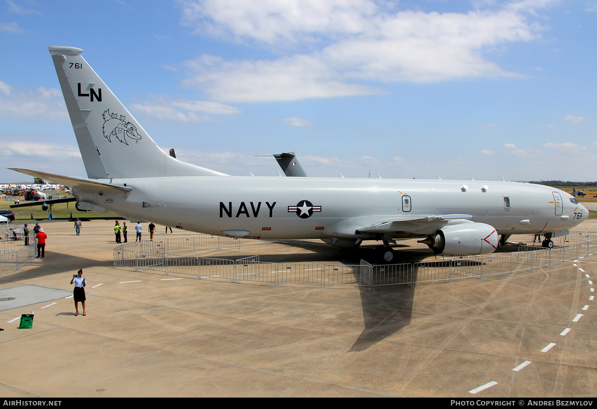 Aircraft Photo of 168761 | Boeing P-8A Poseidon | USA - Navy | AirHistory.net #109089